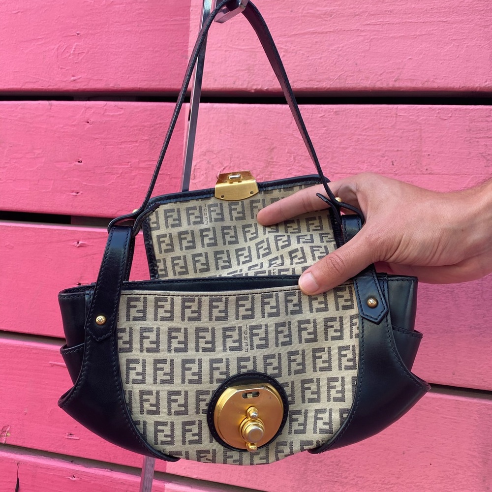 Fendi Passaspala Zuchino Mini shoulder bag - Picture 6 of 7